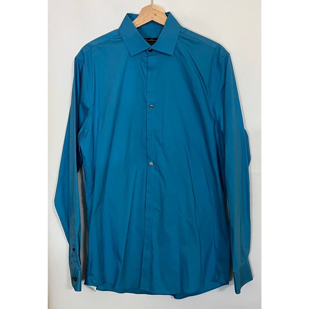 Kenneth Cole New York Non Iron - Stretch Slim Fit size 15 1/2, 34/35 Pre-Owned